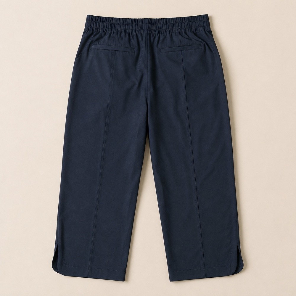 Mondetta The Weekend Cropped Pant Black Recycled Moisture Wicking XL 25 Inseam